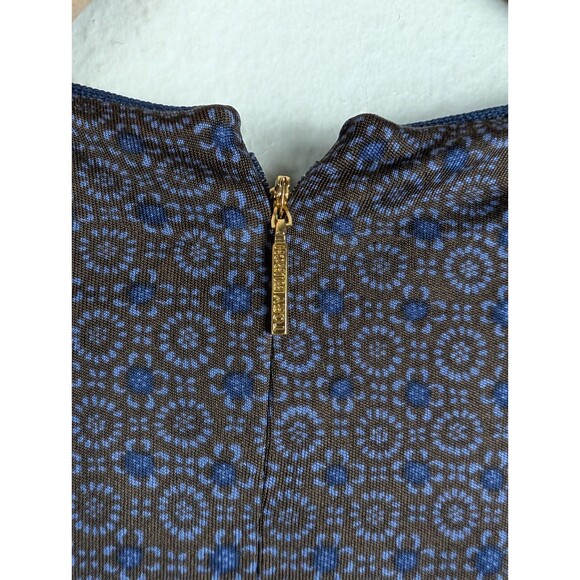 Tory Burch Flavia Silk Floral Dress Size M - Picture 8 of 10